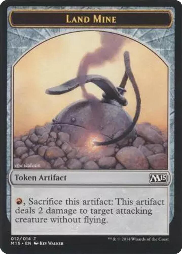 Copy // Land Mine Double-Sided Token (Secret Lair) (Back)
