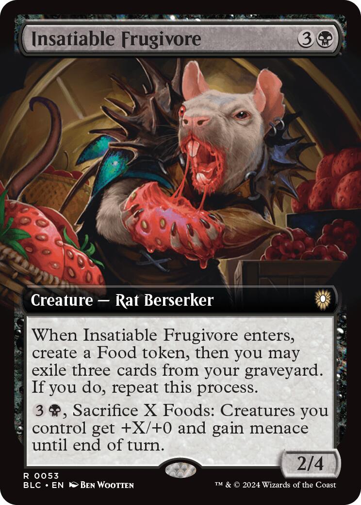 Insatiable Frugivore (Extended Art)