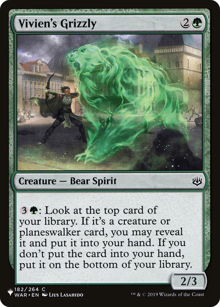 Vivien's Grizzly