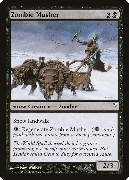 Zombie Musher [CSP - 75]