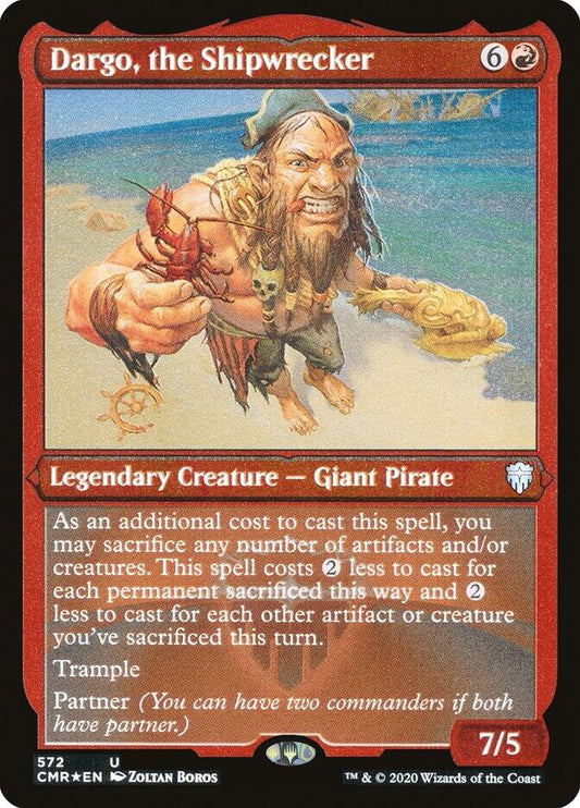 Dargo, the Shipwrecker (Foil Etched)