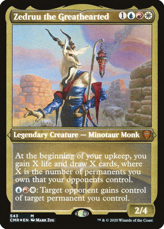 Zedruu the Greathearted (Foil Etched) [CMR - 543]