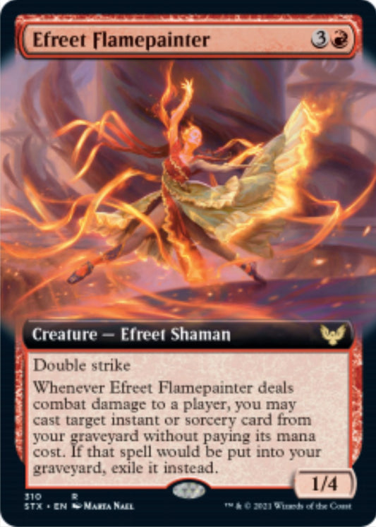 Efreet Flamepainter (Extended Art)
