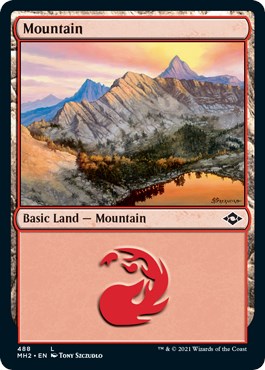 Mountain (488) (Foil Etched)