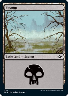 Swamp (486) (Foil Etched)