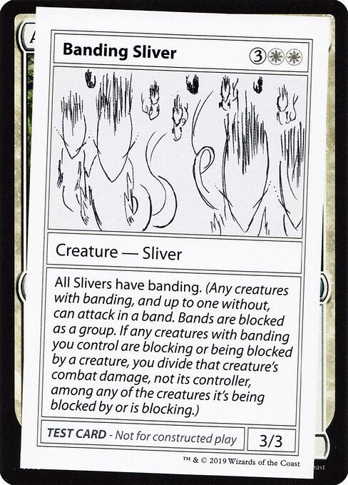 Banding Sliver (No PW Symbol)