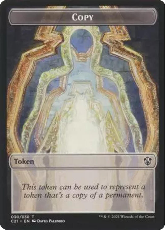 Copy // Land Mine Double-Sided Token (Secret Lair)