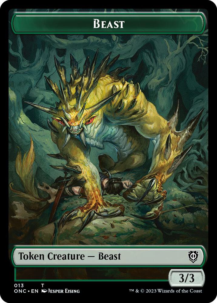 Poison Counter // Beast Double-Sided Token (Back)
