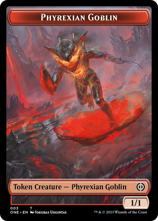 Phyrexian Goblin // Poison Counter Double-Sided Token