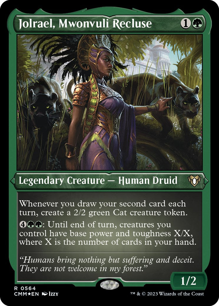 Jolrael, Mwonvuli Recluse (Foil Etched)