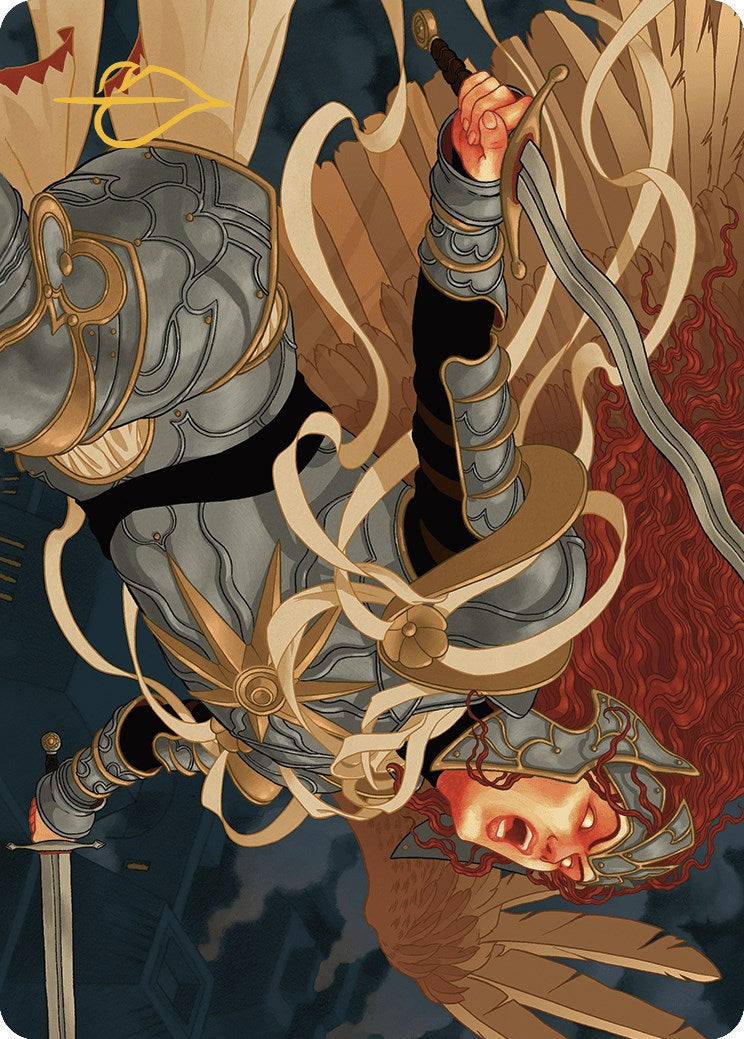 Aurelia, the Law Above Art Card (41/49) (Gold-Stamped Signature)