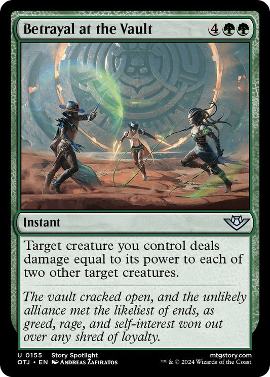 Betrayal at the Vault