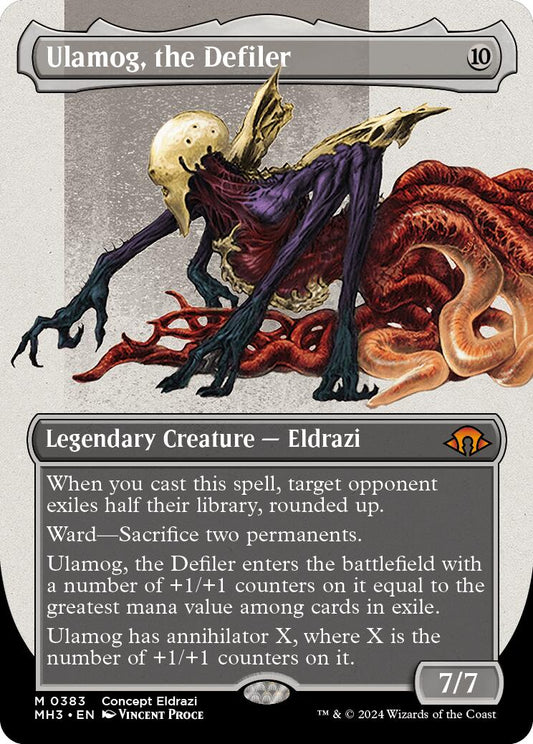 Ulamog, the Defiler (Borderless)