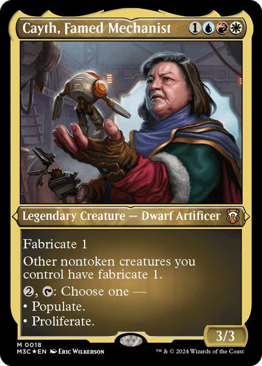 Cayth, Famed Mechanist (Foil Etched)