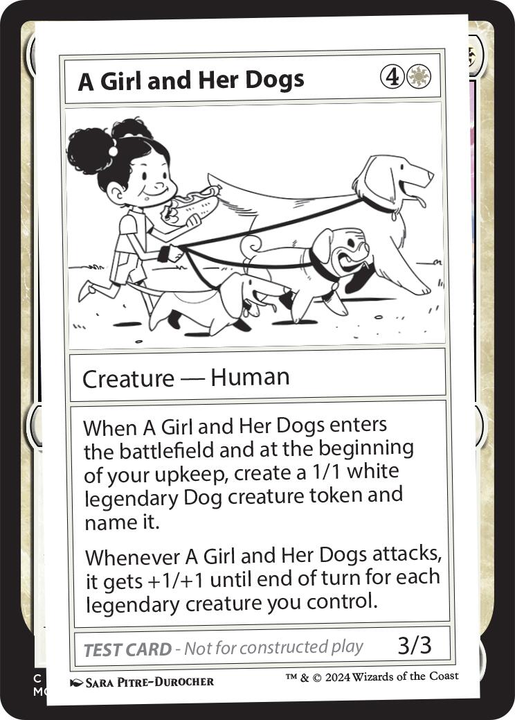 A Girl and Her Dogs [MB2PC - N/A]
