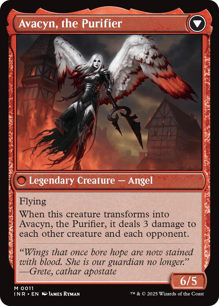 Archangel Avacyn (Back)