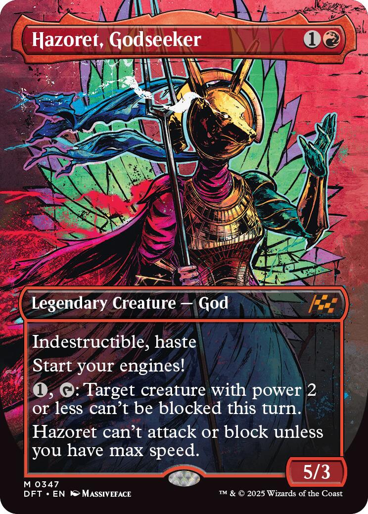 Hazoret, Godseeker (Borderless) [DFT - 347]