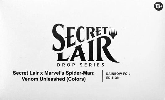 Secret Lair Drop: Secret Lair x Marvel's Spider-Man: Venom Unleashed (Colors) - Rainbow Foil Edition